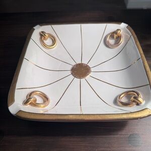 Vintage Italian Ugo Zaccagini Ashtray Catchall